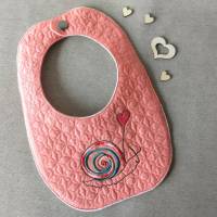 Gruß Schnecke Stickmuster 12-14x18cm – Niedliche Schnecke mit Luftballon für Kinder, Geschen Bild 4