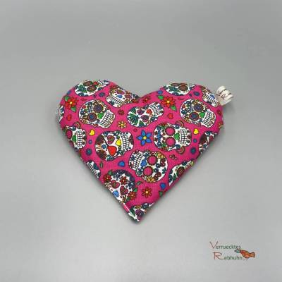 Wärmekissen Herzform mit Rapssamen – Natürliche Wärme- & Kältetherapie
