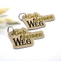 Stickdatei ITH Anhänger Geh deinen Weg Bild 3