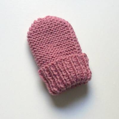 Strickanleitung für wärmende Baby Fäustlinge