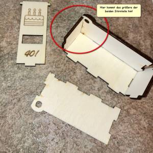 Happy... Birthday New Year! 80 Laser Cut Vorlagen: Happy Hippo Geschenkbox mit vielen Sprüchen, Holzstärke 3mm, SVG DXF Bild 9