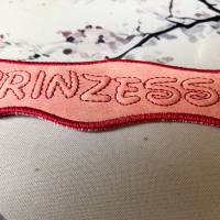 Stickdatei 3D-Anhänger PRINZESSIN, Maschinenstickerei, Stickmuster mit Trapunto-Effekt, 3D-Stick, Lesezeich Bild 7