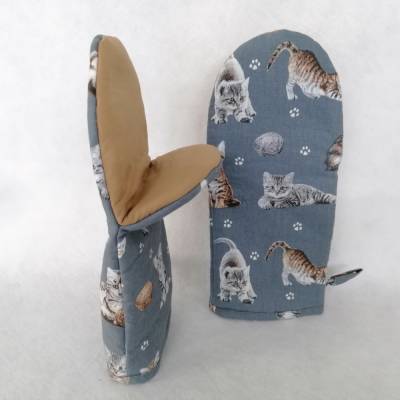 Topfhandschuhe & Ofenhandschuhe aus 100% Baumwolle – Hitzebeständig & Waschbar