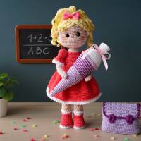 Häkelanleitung Schulkinder Sophia und Leo - PDF Datei deutsch Bild 4