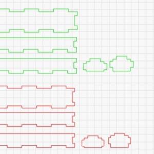 Du bist - 28 Laser Cut Vorlagen: Geburtstag für Duplo Geschenkbox, Holzstärke mit 3mm und 4mm, SVG, DXF, AI, Lightburn Bild 5