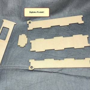 Du bist - 28 Laser Cut Vorlagen: Geburtstag für Duplo Geschenkbox, Holzstärke mit 3mm und 4mm, SVG, DXF, AI, Lightburn Bild 6