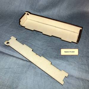 Du bist - 28 Laser Cut Vorlagen: Geburtstag für Duplo Geschenkbox, Holzstärke mit 3mm und 4mm, SVG, DXF, AI, Lightburn Bild 7