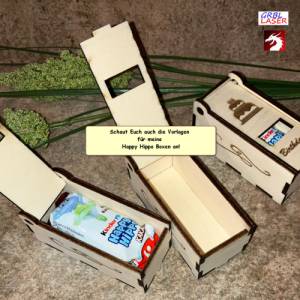 Du bist - 28 Laser Cut Vorlagen: Geburtstag für Duplo Geschenkbox, Holzstärke mit 3mm und 4mm, SVG, DXF, AI, Lightburn Bild 9