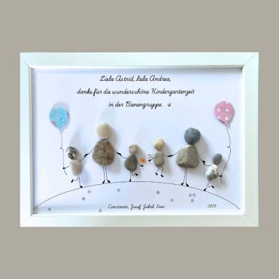 Personalisiertes Steinbild 