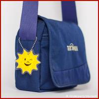 Bastelvorlagen für Reflektoren Taschen Anhänger mit fröhlichen Gesichtern Bild 5