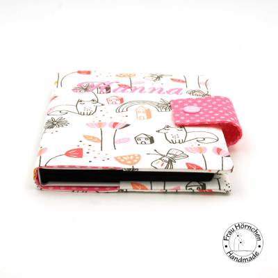 Einsteckalbum für 36 oder 100 Fotos * Fotoalbum * Fotobuch * Waldtiere *  Fuchs * Schmetterling * Blumen