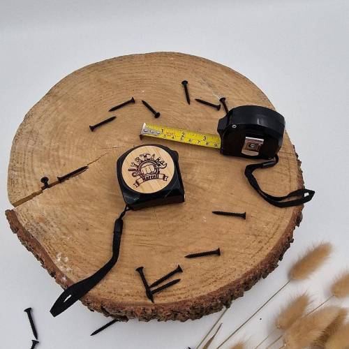 Maßband personalisiert – Einzigartiges Geschenk zum Vatertag mit Gravur