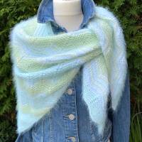 Strickanleitung Lizas Tuch Sea Haze (€5.80)
