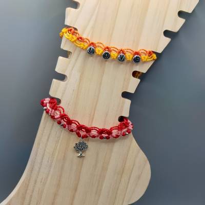 Makramee Fussbändchen