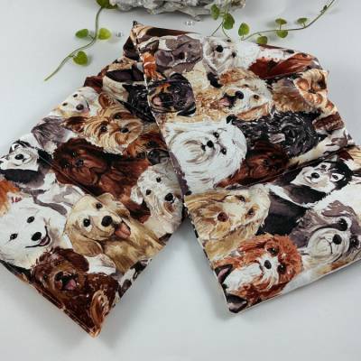 6-Kammer Körnerkissen 62x18cm, Wärmekissen & Kühlkissen mit Bio-Weizen