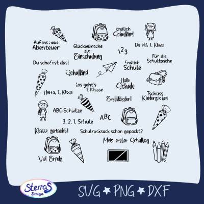 Plotterdatei Bär mit Regenschirm – SVG DXF PNG – Regenjacke und Gummistiefel – Herbst Motiv