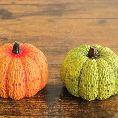 Kürbis Figur- Halloween - Dekoration - Handarbeit