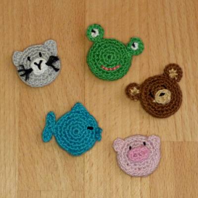 Häkelanleitung Kühlschrankmagnete 