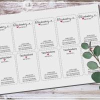 Taschenherz – Stilvolle PDF/PNG-Druckvorlage Din A4 für kreative DIY-Projekte Bild 1