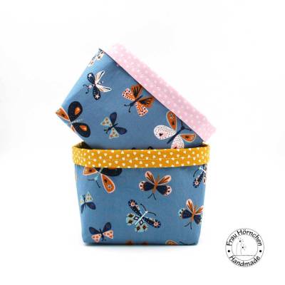 Utensilo für Pixibücher Schmetterlinge  –  3 Größen, Pixi, unkaputtbar u. Maxi Pixi, Aufbewahrung