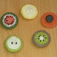 Häkelanleitung Kühlschrankmagnete 