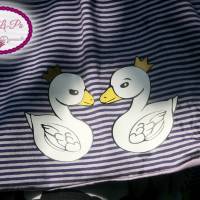 Kostenlose Plotterdatei Schwanenkinder – Gratis SVG & DXF Freebook für Schneideplotter Bild 2