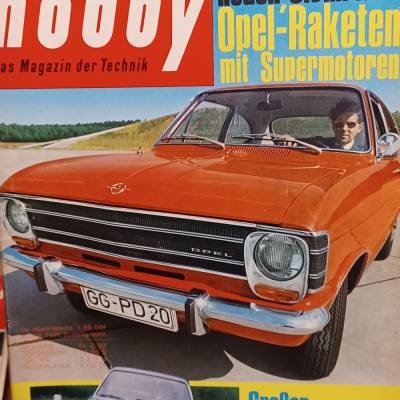 Hobby Magazin der Technik Nr.19 – Opel-Raketen mit Supermotoren, Ehapa Verlag Stuttgart