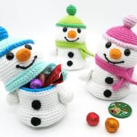 Schneemann - Häkelanleitung Bild 1