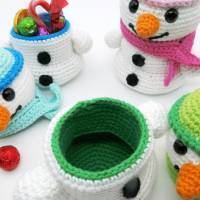 Schneemann - Häkelanleitung Bild 4