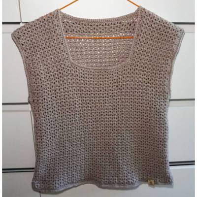 Häkelanleitung für ein cooles Shirt in allen Größen