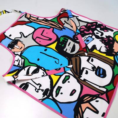 Schürze für Kinder bunt