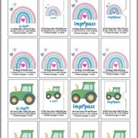 Stickdateien Babyset im Shabby Stil – 41 Motive & ITH-Hüllen ab 10x10 Rahmen Bild 4