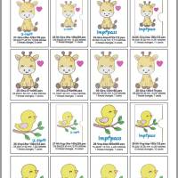 Stickdateien Babyset im Shabby Stil – 41 Motive & ITH-Hüllen ab 10x10 Rahmen Bild 5