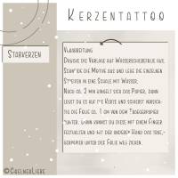 Kerzentattoos Hochzeit für Stabkerzen | Design 2, Druckvorlage DIY & gewerbliche Nutzung Bild 5