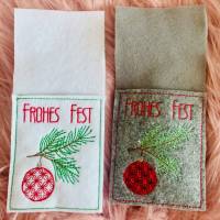 Stickdatei Bestecktasche Tasche Set 990 – In the Hoop mit Anleitung | Maschinenstickerei Bild 4