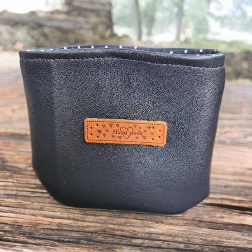 Futterbeutel Leckerlibeutel für die Jackentasche – Handgemachte Hundeleckerli-Tasche, klein Gassi Training, Geschenk für