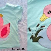 Kostenlose Applikationsvorlage Schwanenkinder – Gratis Datei Freebook zum applizieren und nähmalen Bild 5