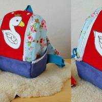 Kostenlose Applikationsvorlage Schwanenkinder – Gratis Datei Freebook zum applizieren und nähmalen Bild 6