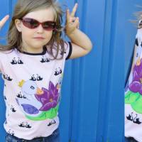 Kostenlose Applikationsvorlage Schwanenkinder – Gratis Datei Freebook zum applizieren und nähmalen Bild 7