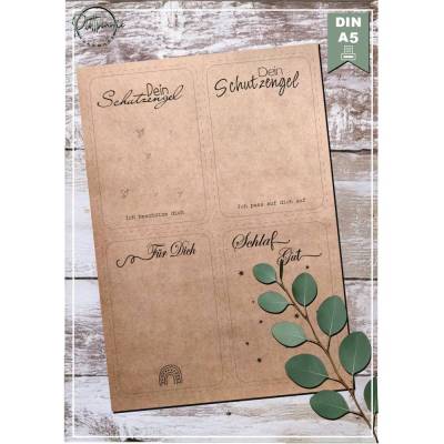 Schutzengel 001 – Stilvolle PDF-Druckvorlage Din A5 für kreative DIY-Projekte