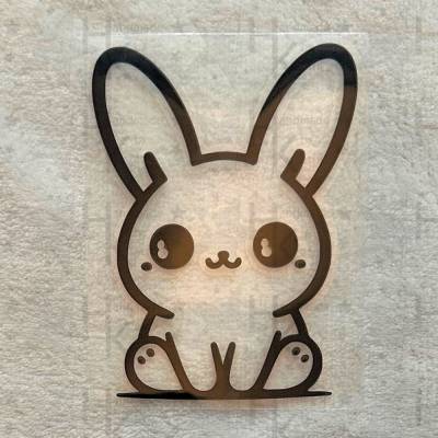 Bügelbild - Süßer Hase | Häschen | Ostern - viele mögliche Farben