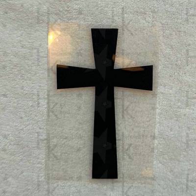 Bügelbild - Kreuz | Kirche | Trauer - viele mögliche Farben