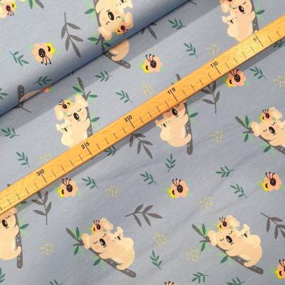 Fräulein von Julie • Baumwolljersey Schlafende Koalas - 50cm