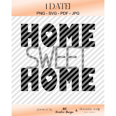 Plotterdatei Home - Dekoration - SVG, PNG, JPEG