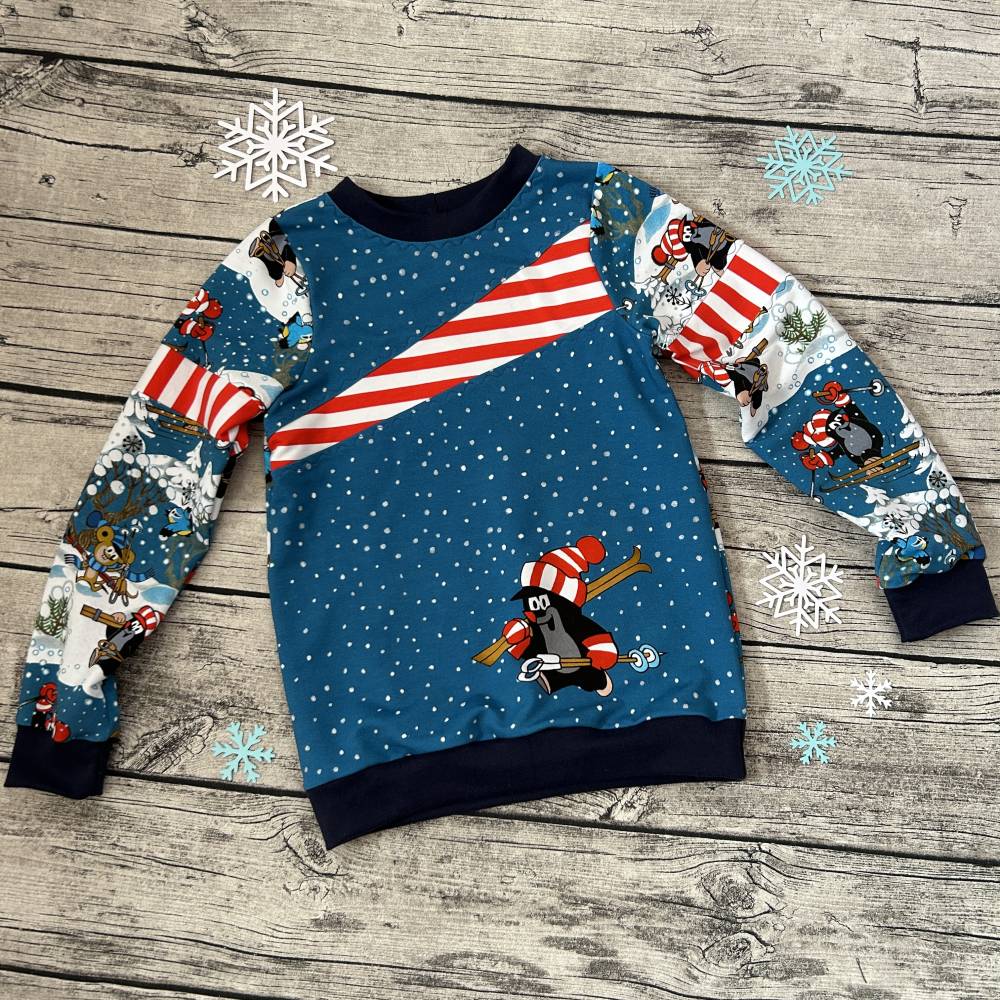 wunderschönes winterliches Sweatshirt Pulli Pauli