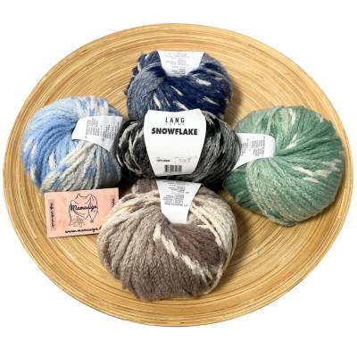 Lang Yarns • Snowflake - Baumwolle/Alpaka-Mix - 50g / Knäuel in verschieden Farben