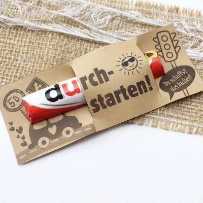 Führerscheinprüfung, Druckvorlage,Geschenkidee, Fahrschüler, zur Fahrprüfung, Motivation, du schaffst das locker