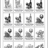 Stickdateien Weinliebe (Doro-Collection) ab 10x10 Rahmen – 21 Scribble-Motive für edle Stickprojekte Bild 4