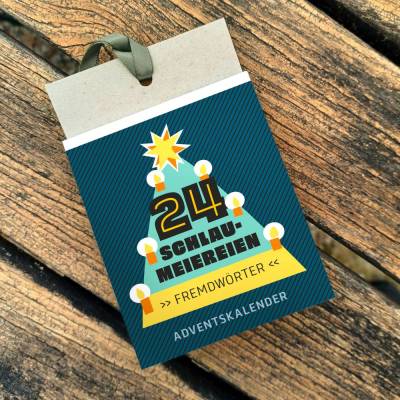 Schlaumeier-Adventskalender Fremdwörter – 24 Tage Rätselspaß & Sprachwissen