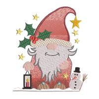 Stickdatei Weihnachtswichtel Bild 1